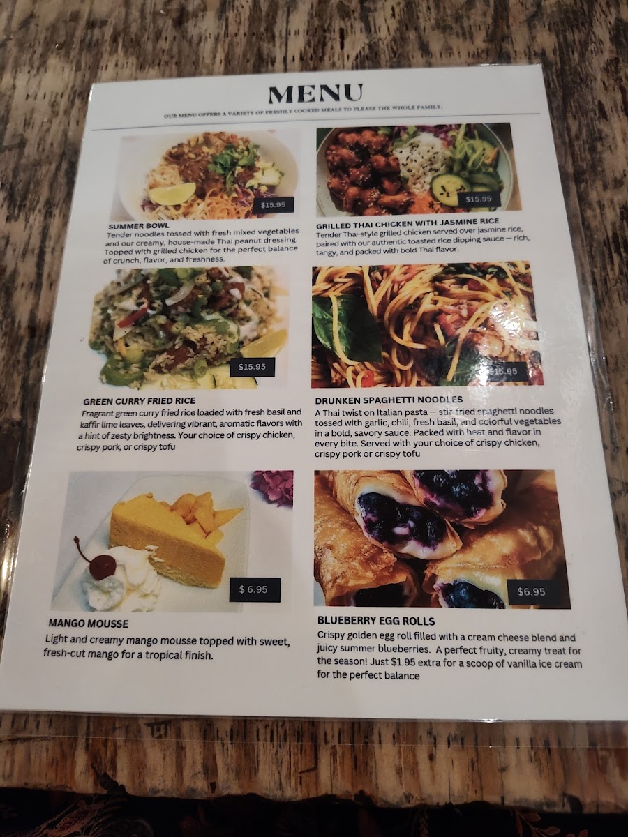 Spice and Dice Thai Restaurant Menu - Image 3